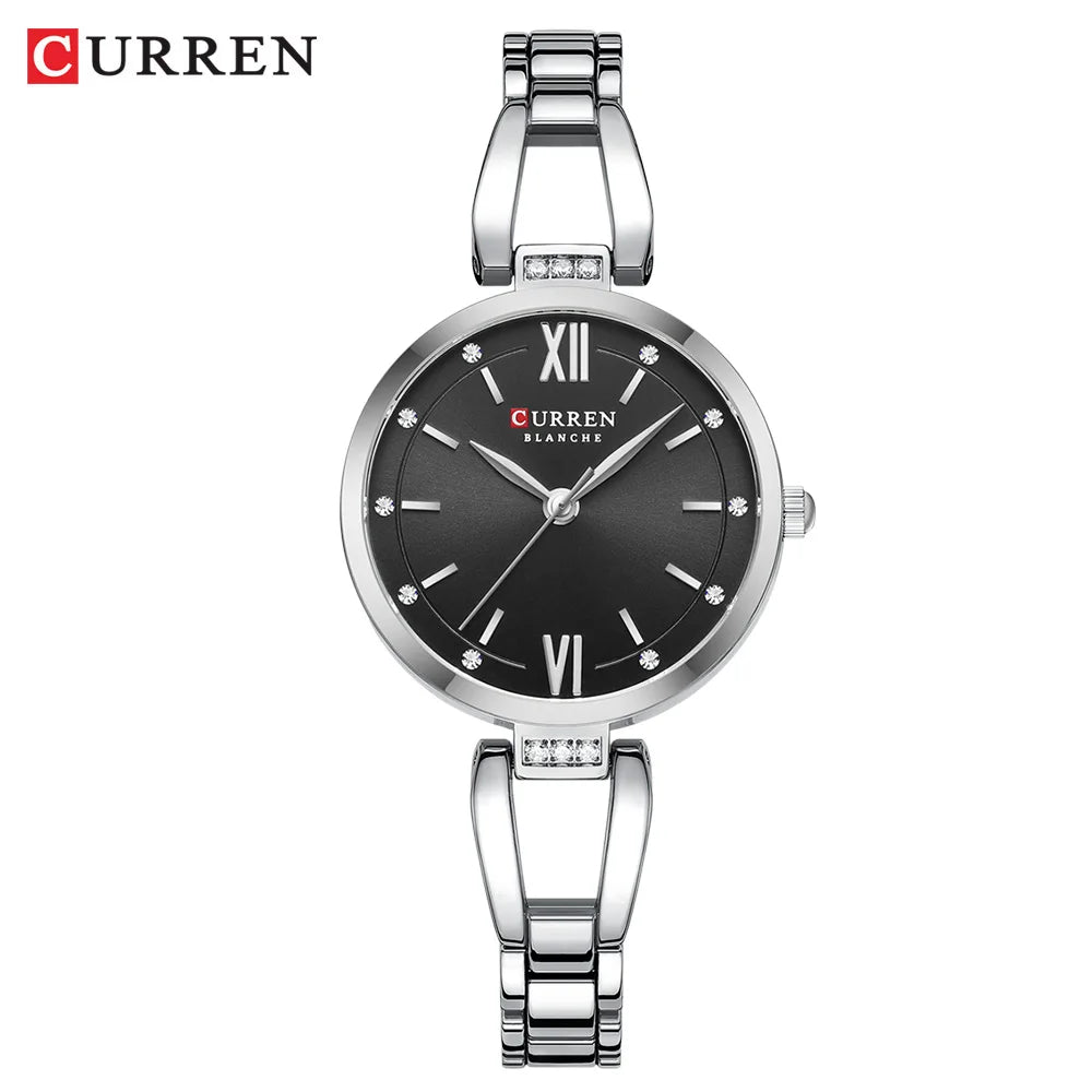 Rhinestones Stainless Steel watch
