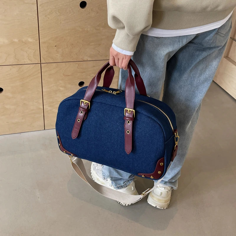 Leisure crossbody travel luggage bag