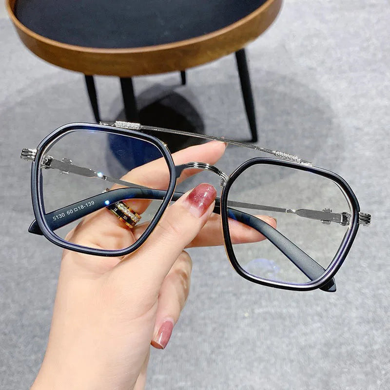 Blue Light Blocking Fashion Clear Glass