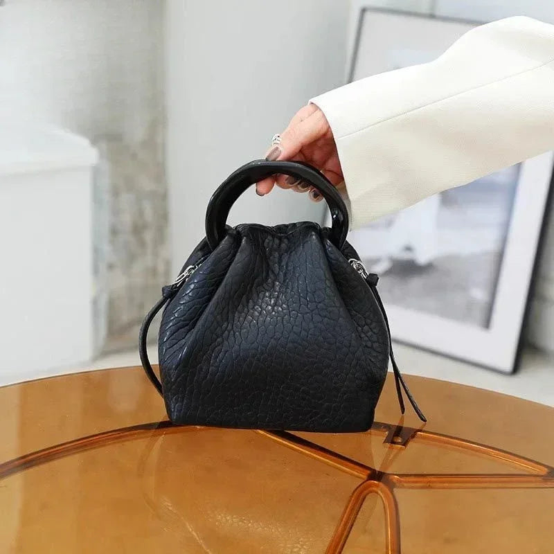 Bubble Sheepskin High-grade Handbag