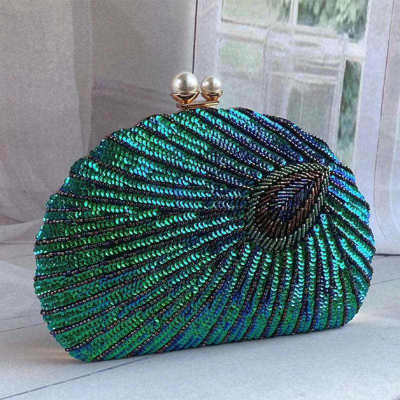 Party Day Diamond Clutch Handbag