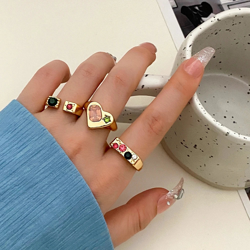 Crystal Geometric Ring