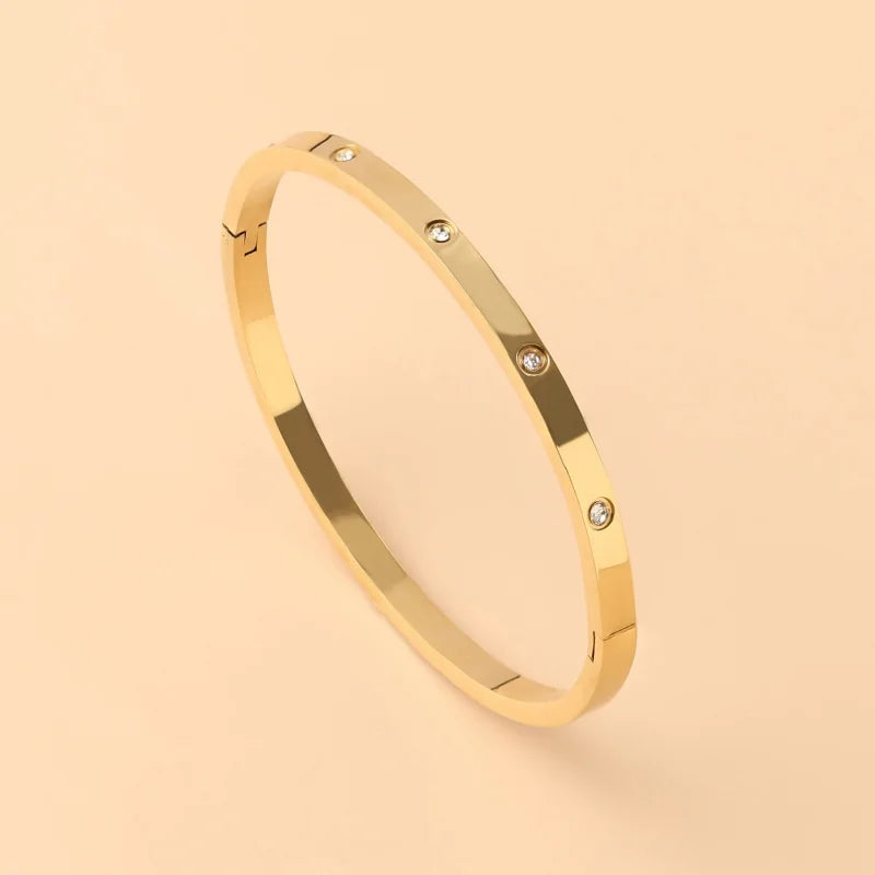 Stainless Steel Bangle Bracelet