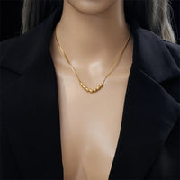 Thumbnail for Stainless Steel Gold Color Water Drops Pendant