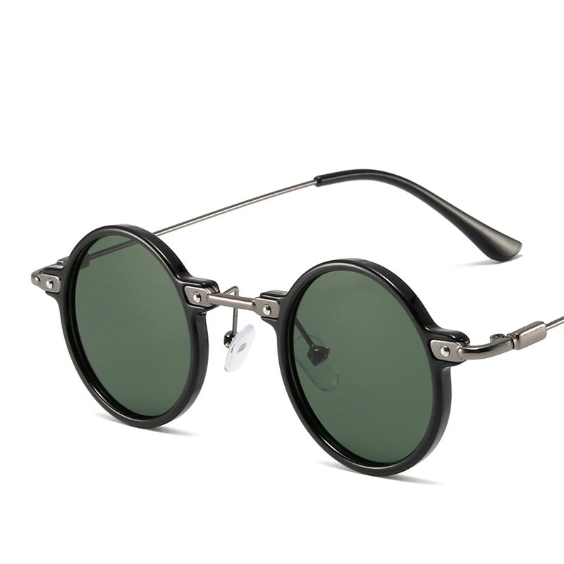 Retro Round Frame Sunglass