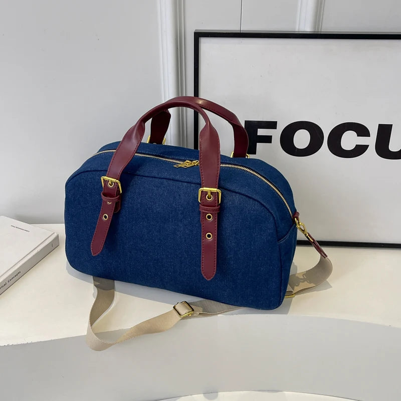 Leisure crossbody travel luggage bag