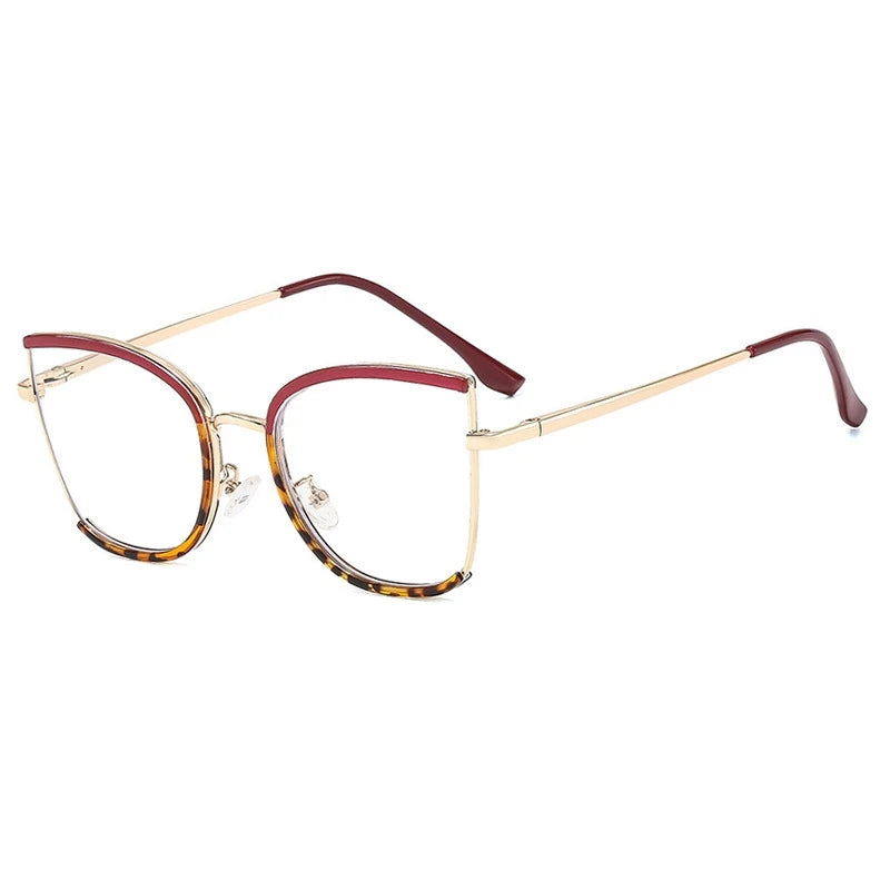 Retro Cat Eye Anti Blue Light Glass