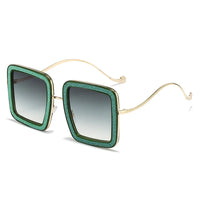 Thumbnail for Newest Luxury Diamond Square Sunglass