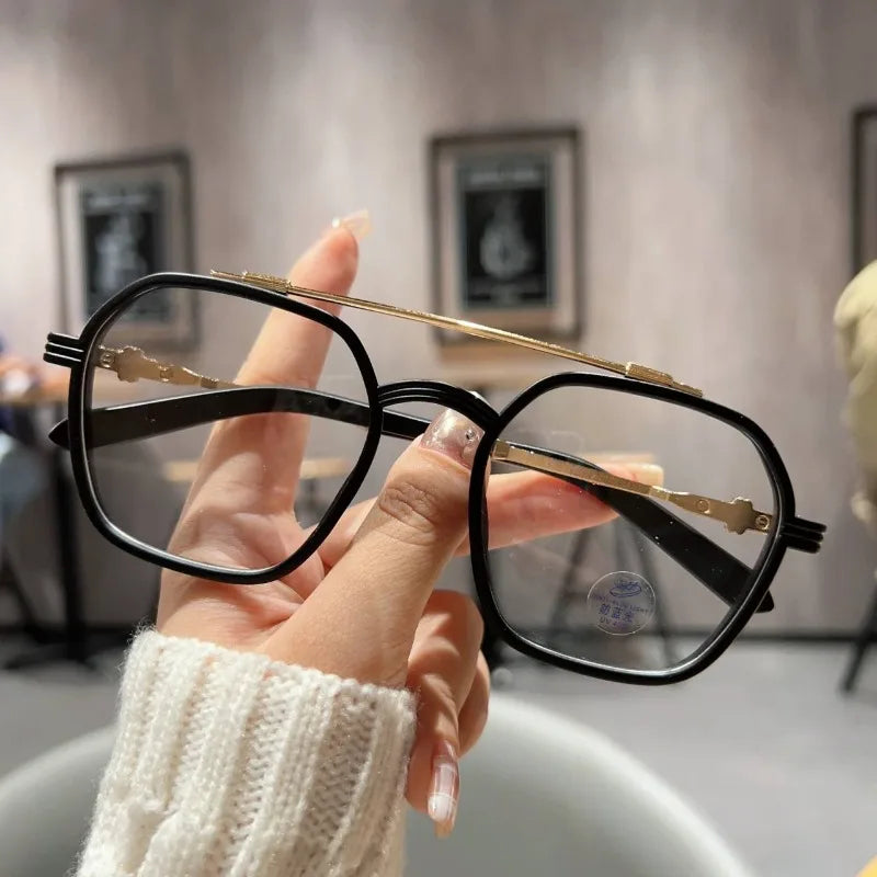 Blue Light Blocking Fashion Clear Glass