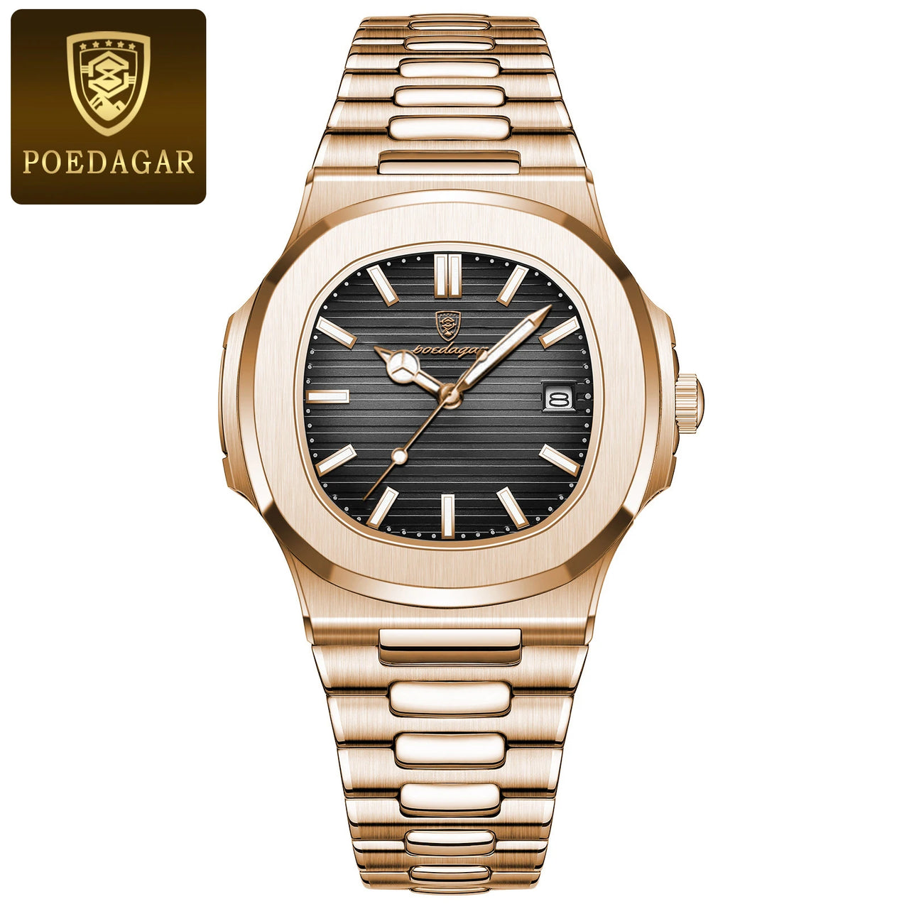 Waterproof Luminous Stainless Steel Watch