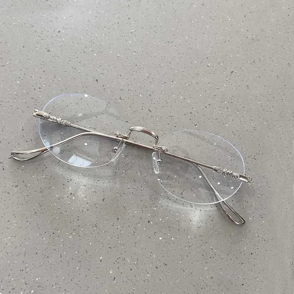 Retro Square Frame Eyeglass