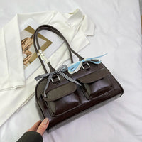 Thumbnail for Designer Ribbon Underarm Bag