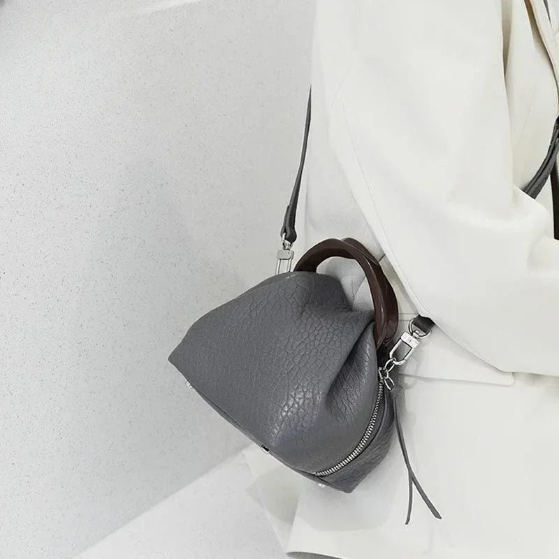 Bubble Sheepskin High-grade Handbag