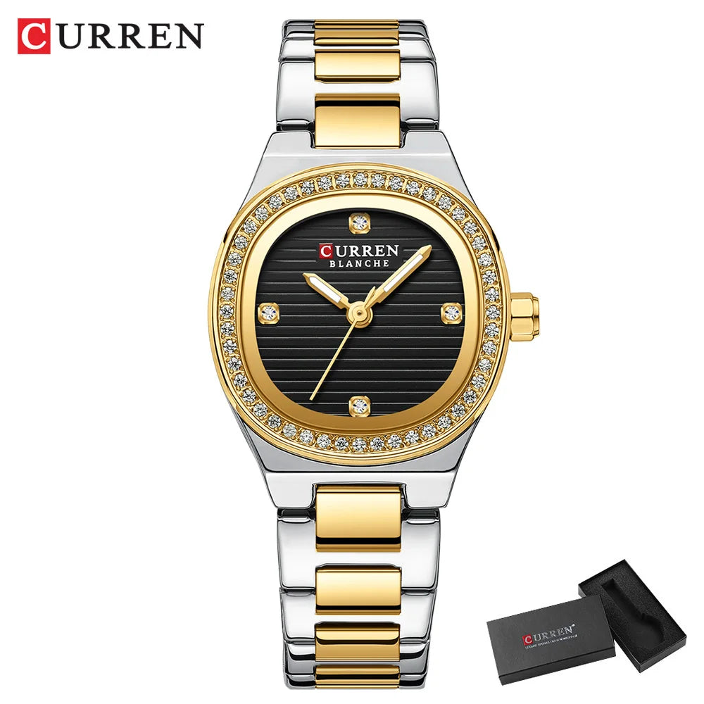 Rhinestones Quartz Watch
