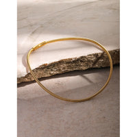Thumbnail for Stainless Steel Metal Texture Cuff Necklace