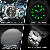 Thumbnail for Luxury Stainless Steel Business Watch