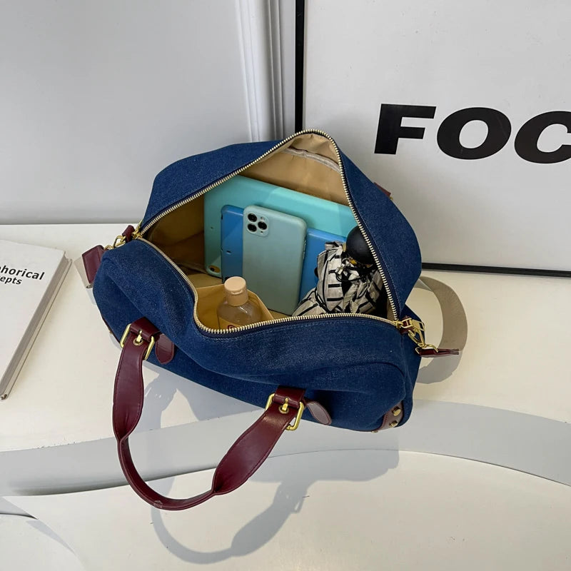 Leisure crossbody travel luggage bag