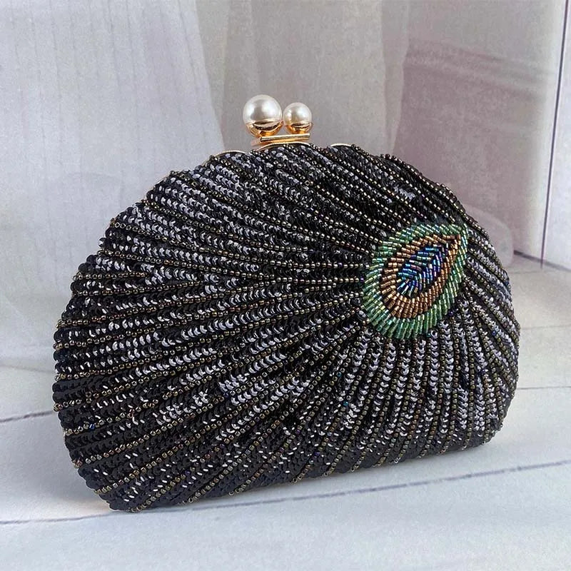 Party Day Diamond Clutch Handbag