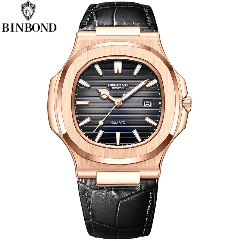 Leather Strap Waterproof Luminous