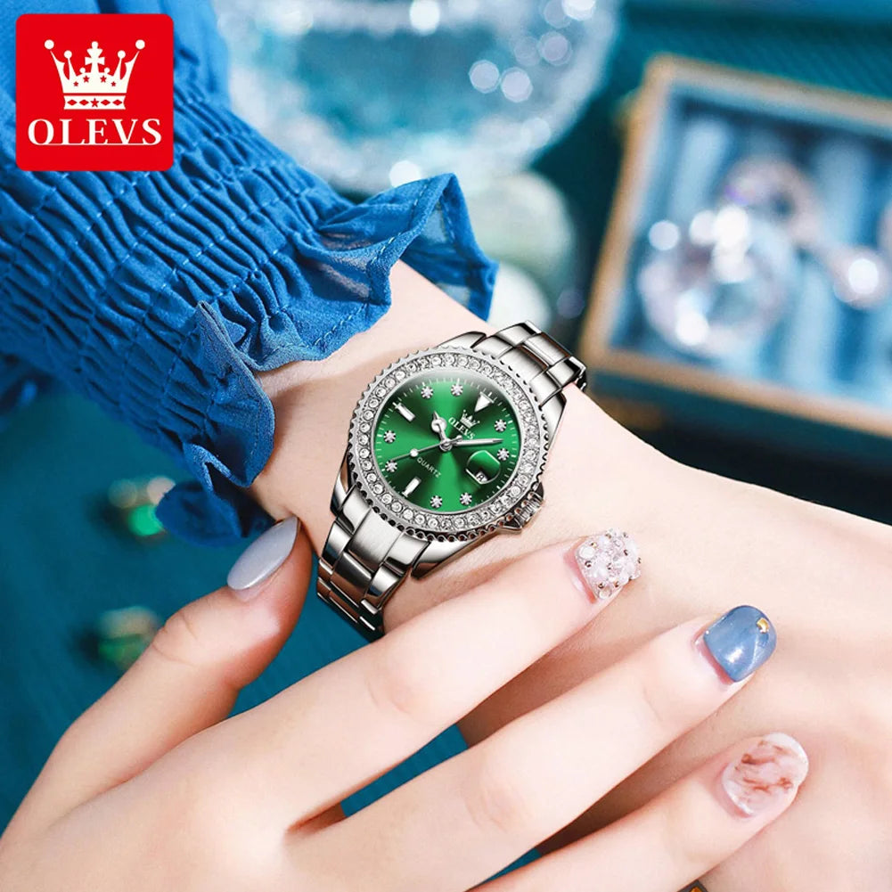 Luxury Silver Bracelet Watch