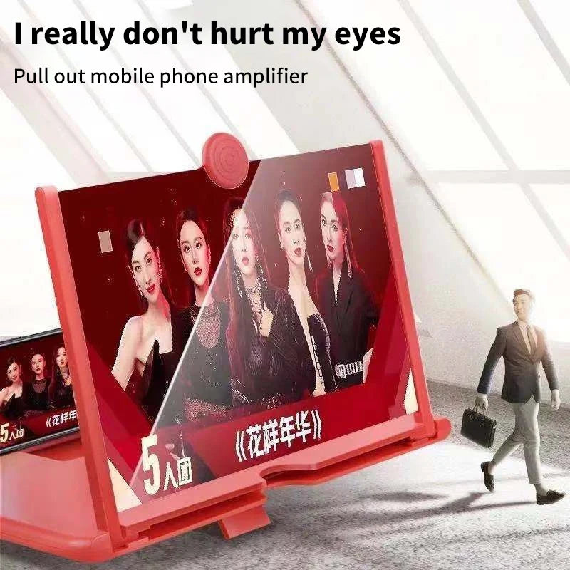 10inch 3D Phone Screen Magnifier  Holder