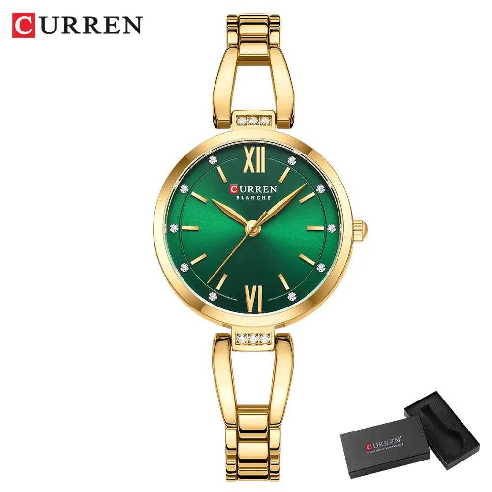 Rhinestones Stainless Steel watch
