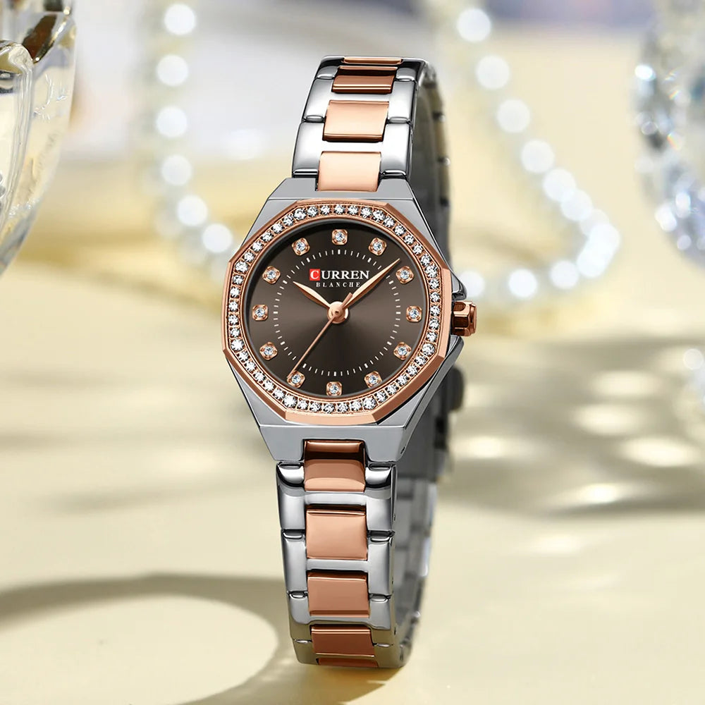 Stainless Steel Bracelet Waterproof Watch