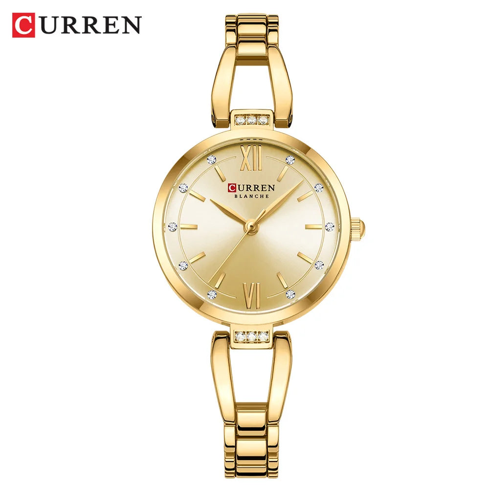 Rhinestones Stainless Steel watch