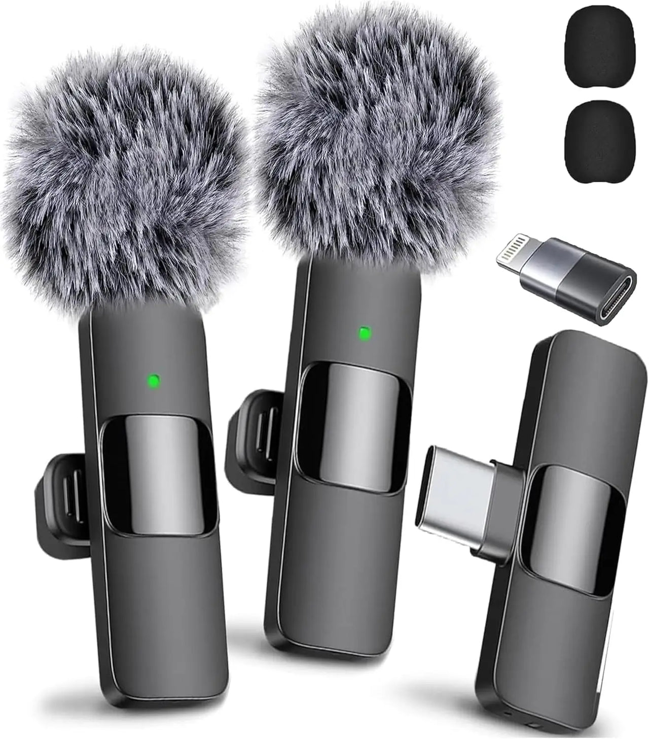 Professional Wireless Recording Mic for Interview & Podcast