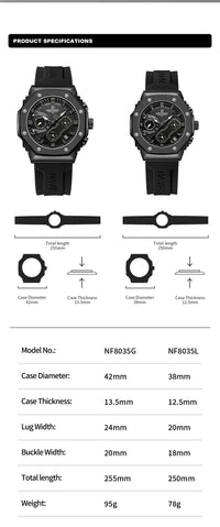 Thumbnail for Male Clock Chronograph