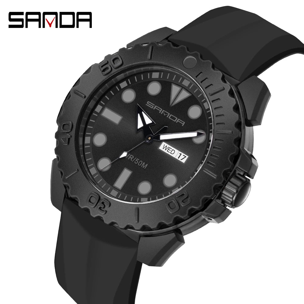Movement Waterproof Wristwatch