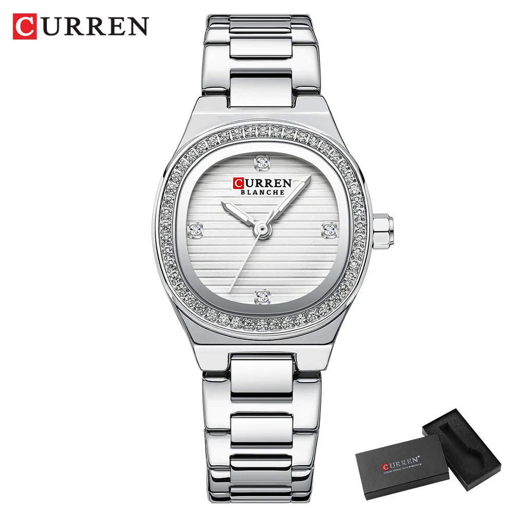 Rhinestones Quartz Watch
