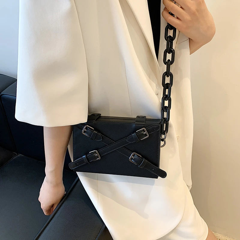 Box Shaped Mini Square Bags