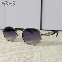Thumbnail for Small Oval Metal Sunglass