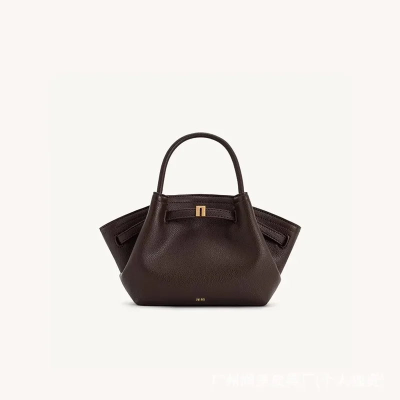 Genuine Leather Single Shoulder Crossbody Bag