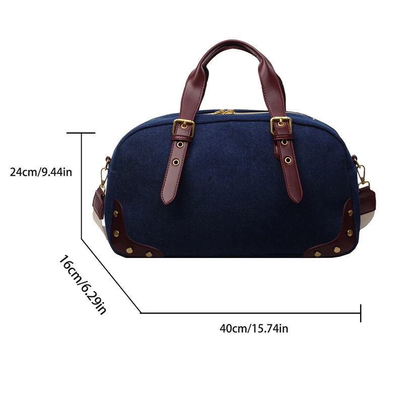 Leisure crossbody travel luggage bag