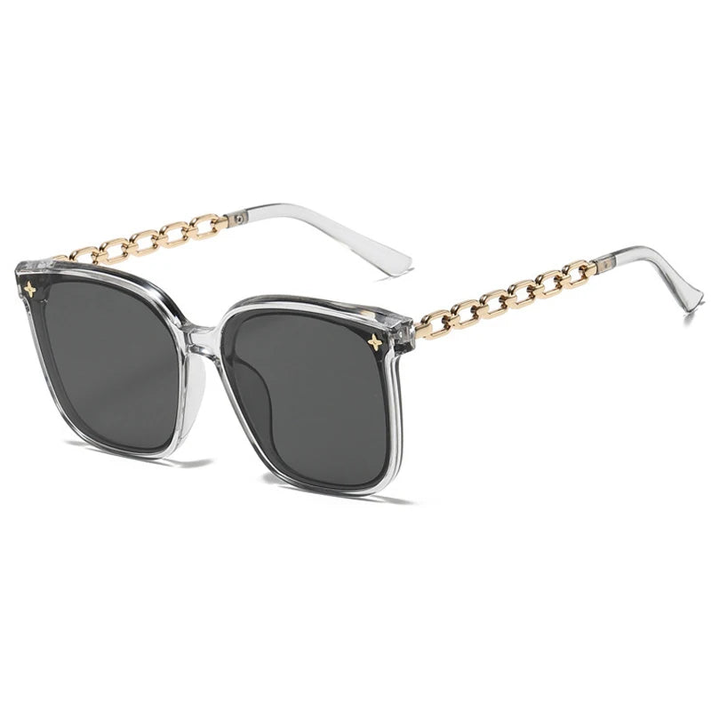 Luxury Large Frame Sunglasses UV400