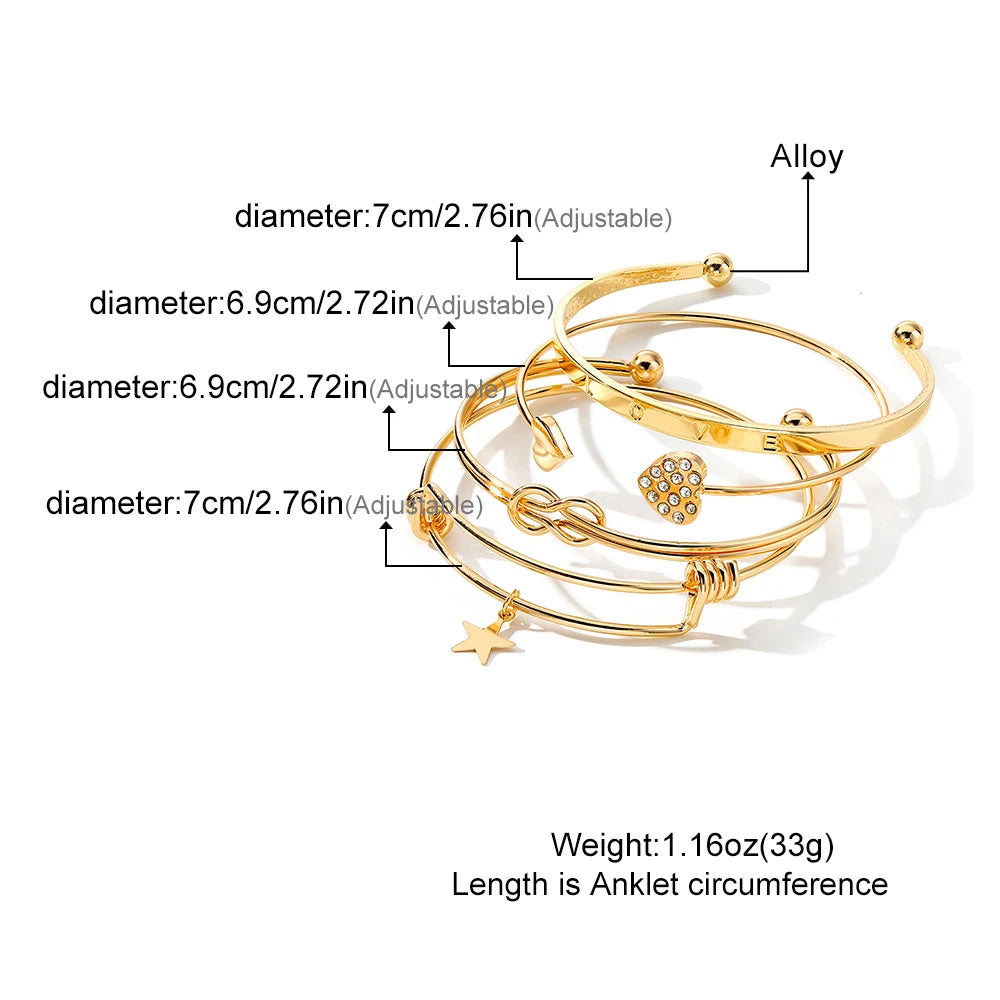 Crystal Chain Bracelet