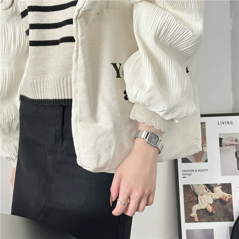 Retro Square Quartz Watch
