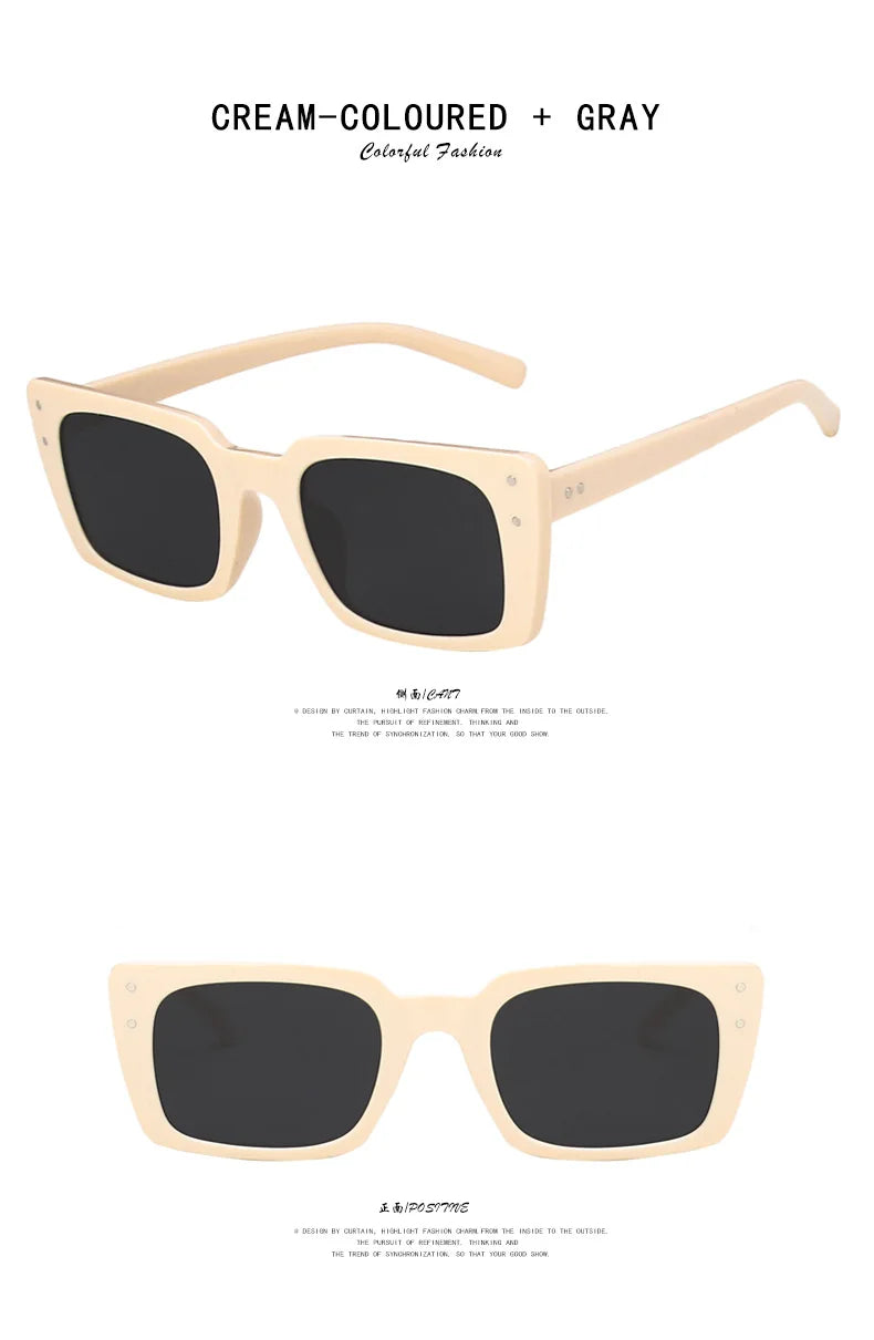 Rectangle Retro Sunglass