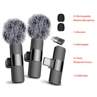 Thumbnail for Professional Wireless Recording Mic for Interview & Podcast
