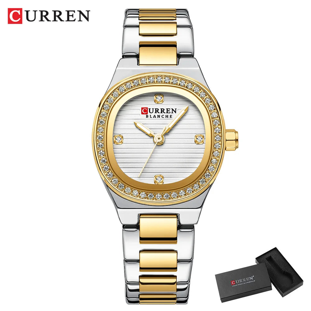 Rhinestones Quartz Watch