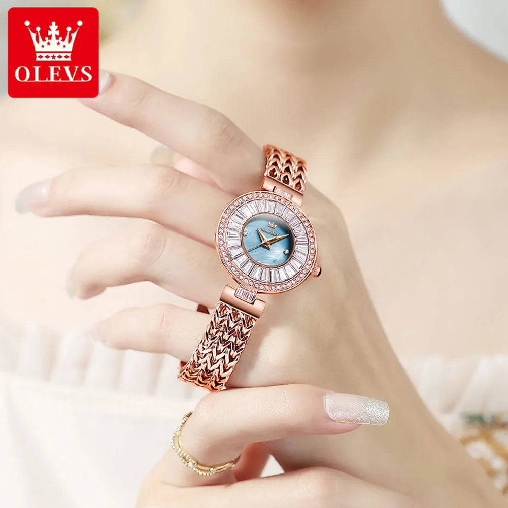 Stainless Steel Luxury Diamond Watch
