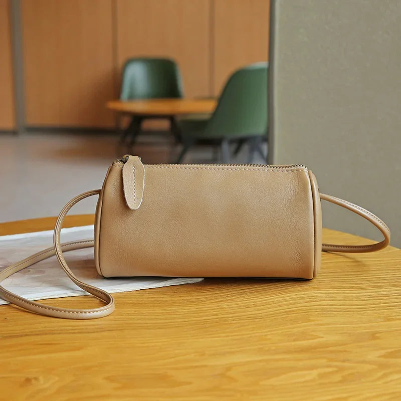 Cowhide Genuine Leather Handbag