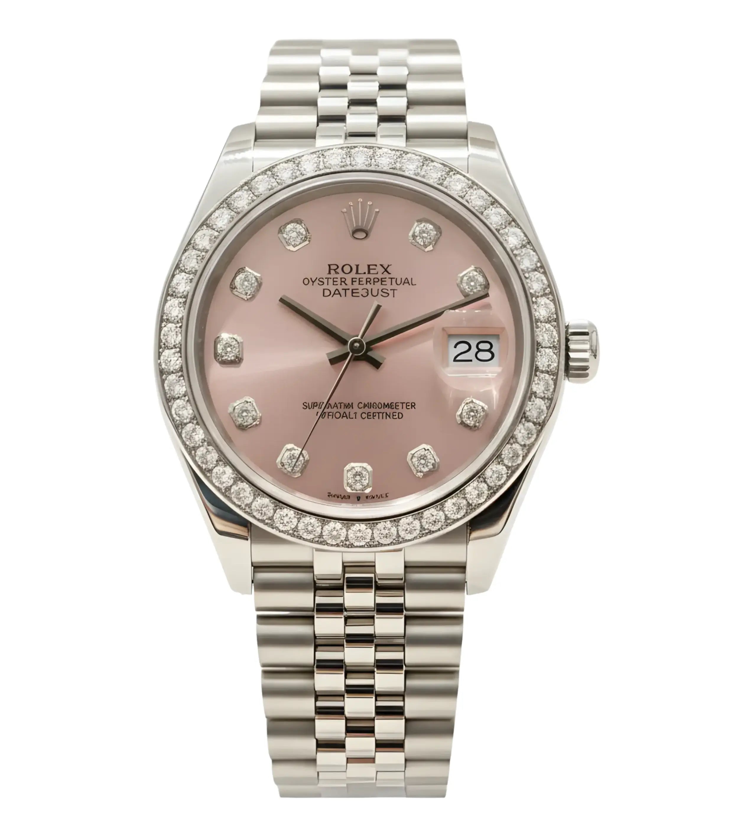 Rolex Datejust Pink Dial 278384RBR 31 mm High Quality Master Automatic