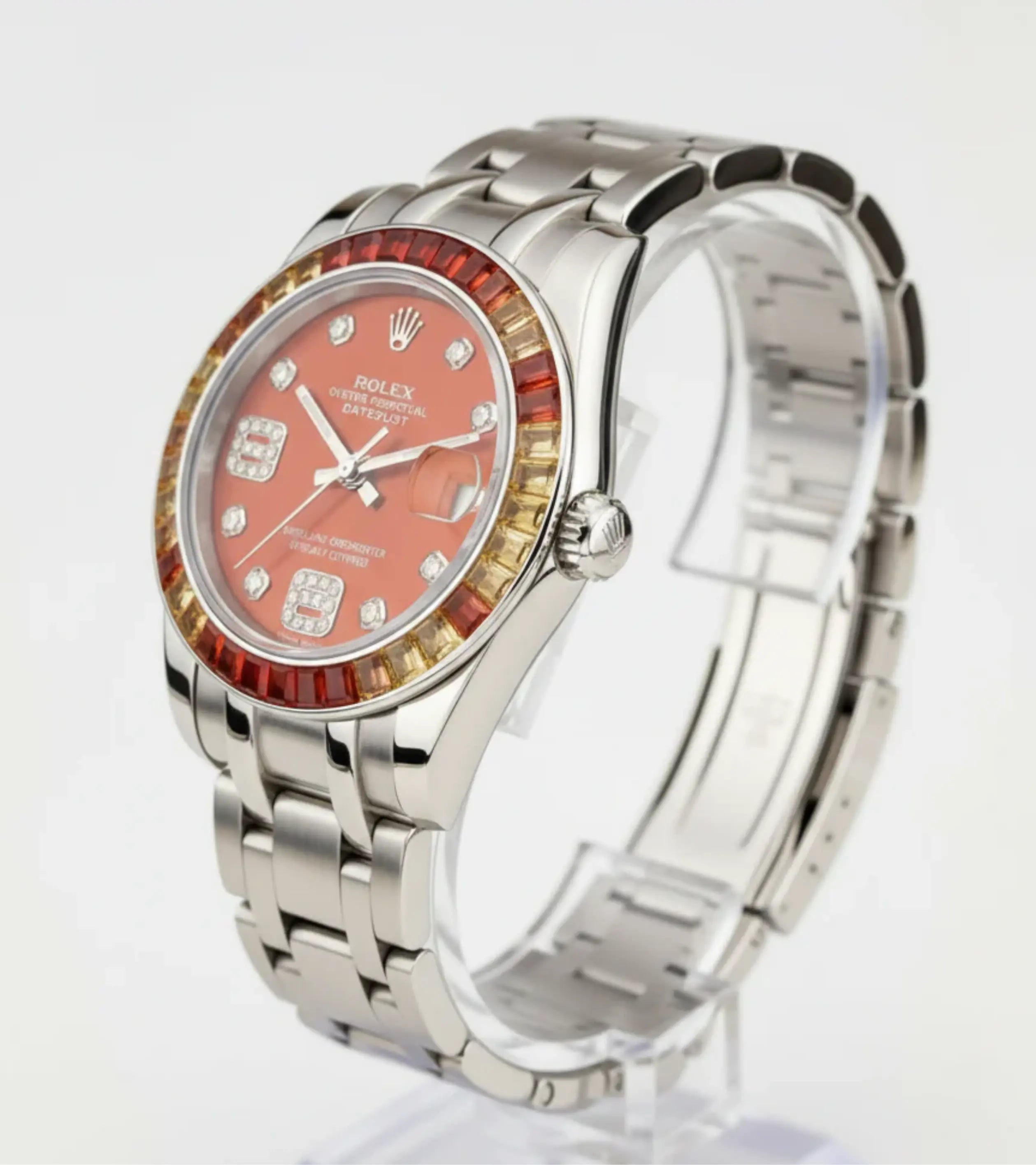 Rolex Datejust Orange Dial REP016821 33 mm Master Automatic