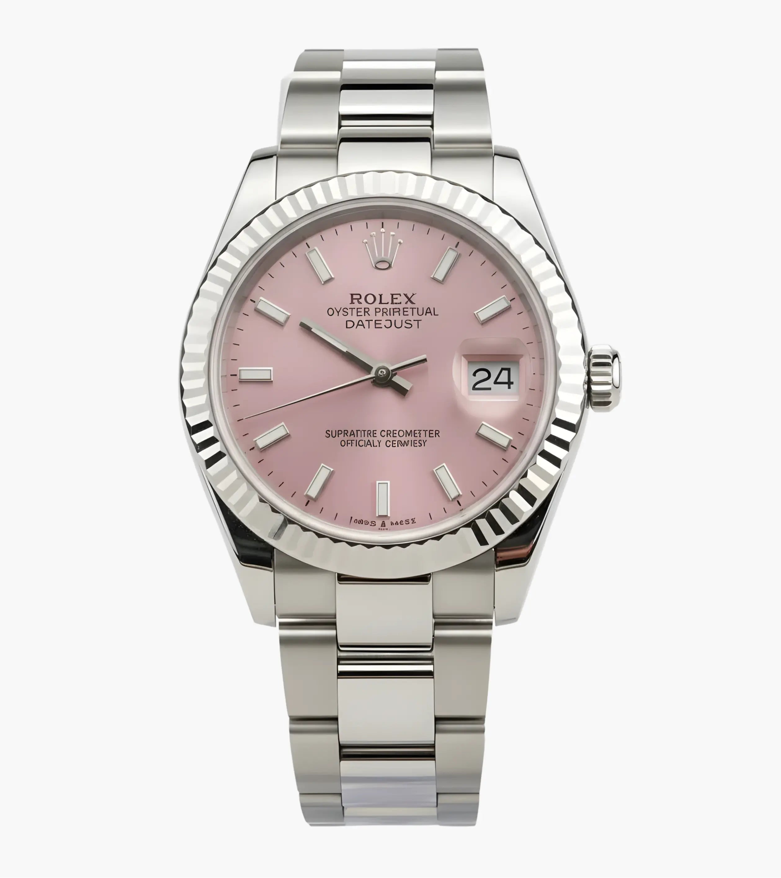 Rolex Datejust Pink Dial 278274-0013 31 mm Master Automatic