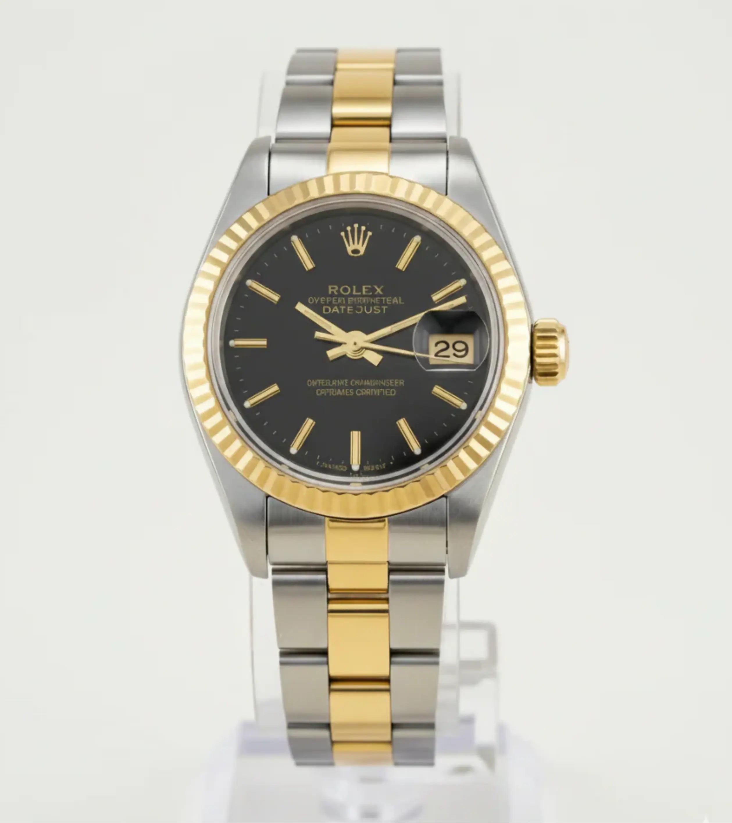 Rolex Lady-Datejust Black Dial 69173 26 mm Master High Quality Automatic