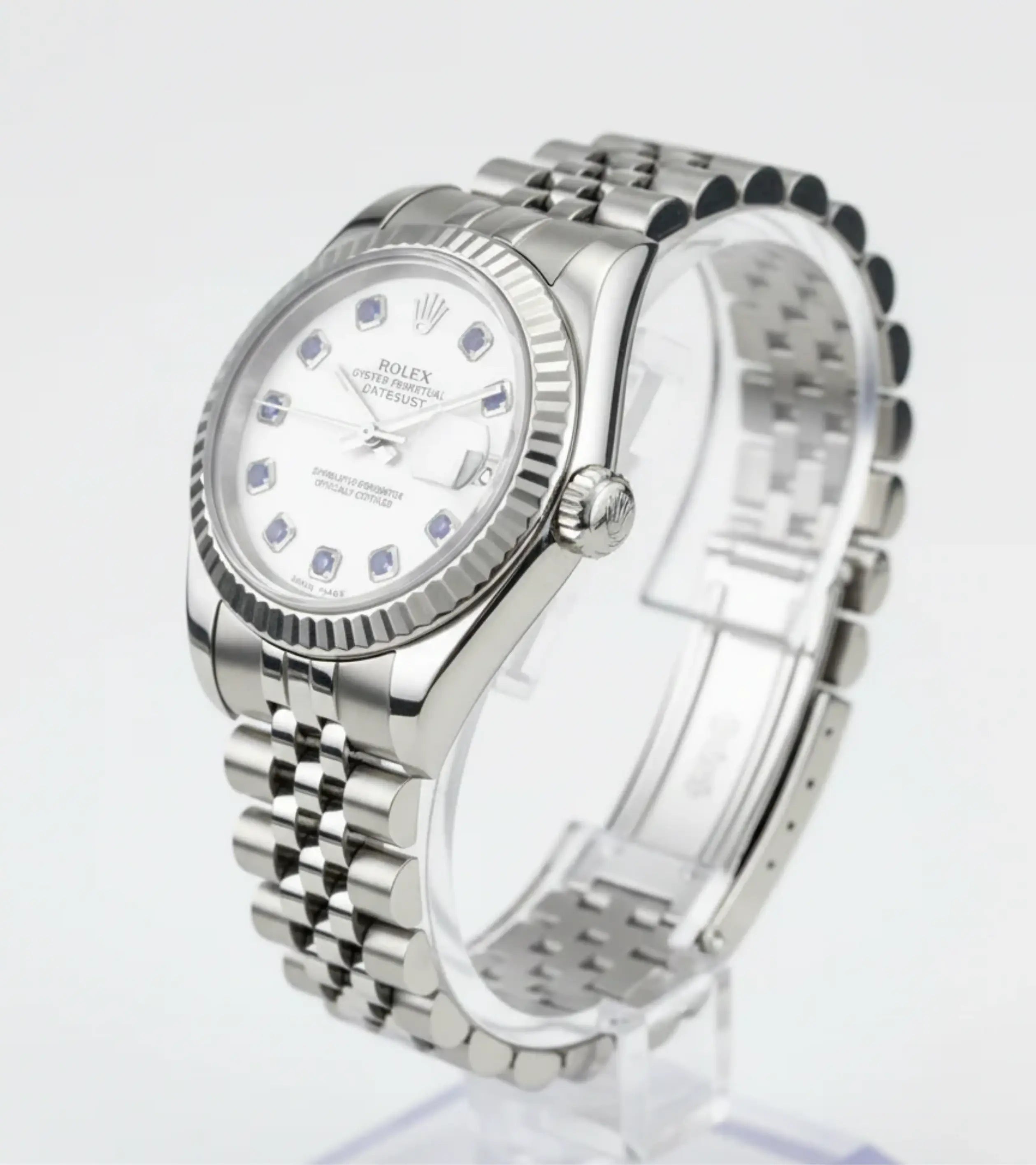 Rolex Lady-Datejust Mother Of Pearl – White Dial 179174 26 mm Master Automatic