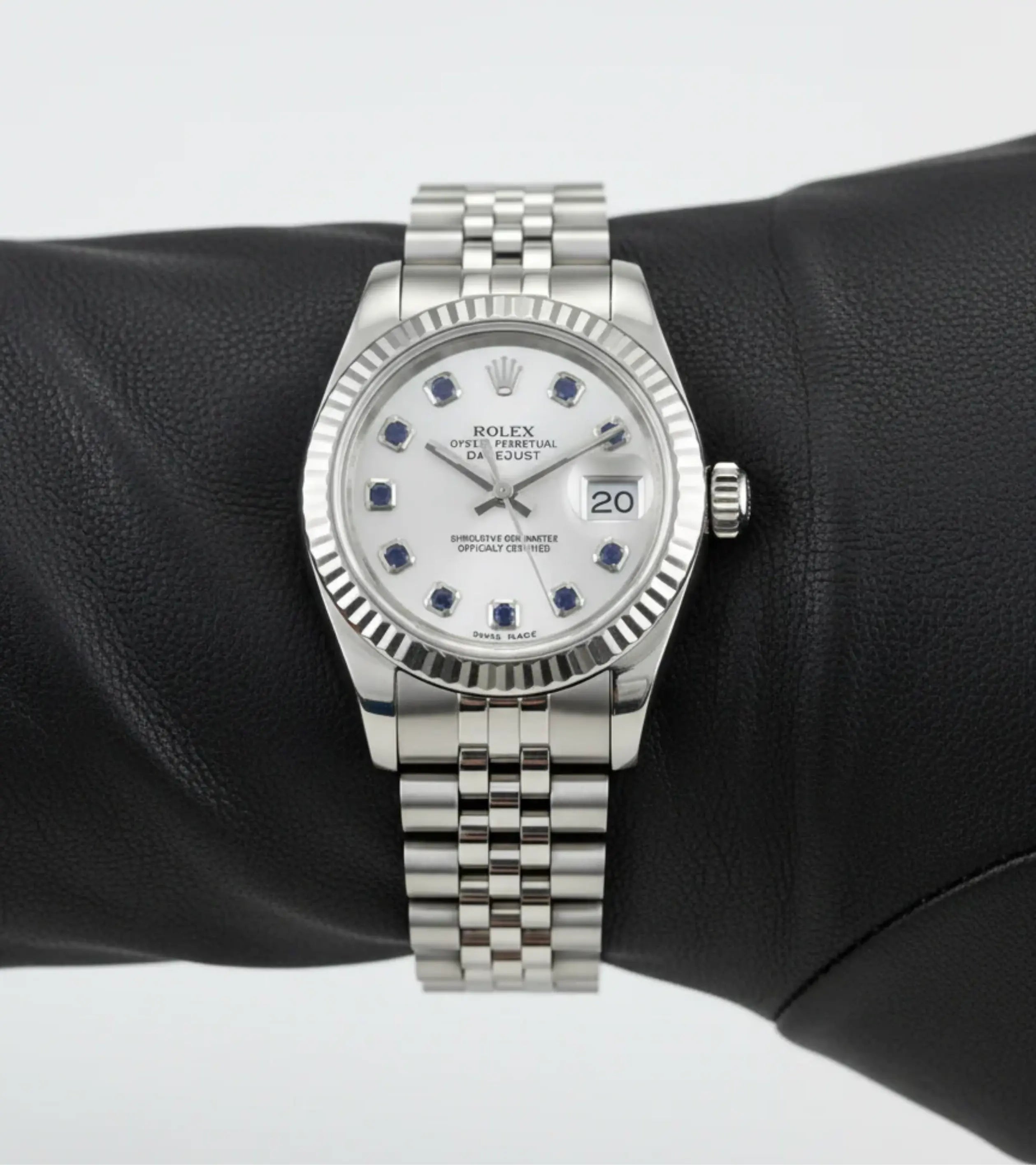Rolex Lady-Datejust Mother Of Pearl – White Dial 179174 26 mm Master Automatic